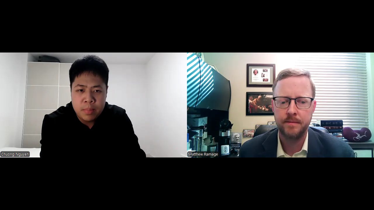 Episode 606 - Interview with Matthew Ramage (Professor of Theology - Benedictine College)