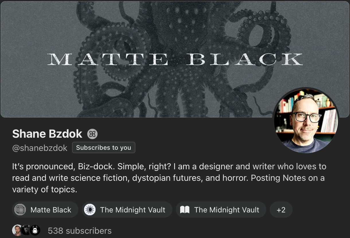 Shane Bzdok — Creativity in Design and Fiction episode artwork