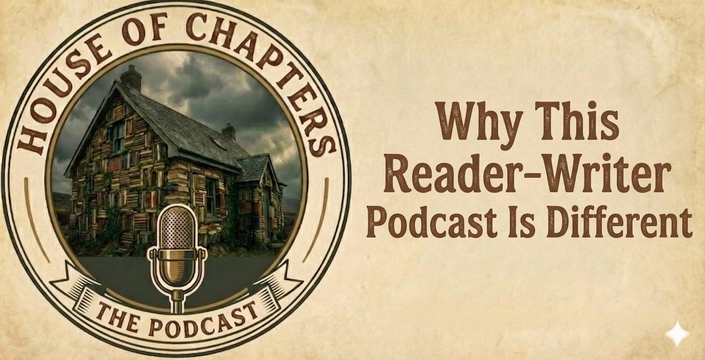 Why This Reader-Writer Podcast Is Different episode artwork