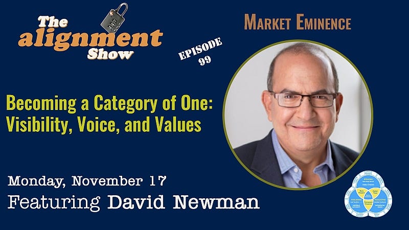 Becoming a Category of One: Visibility, Voice, and Values