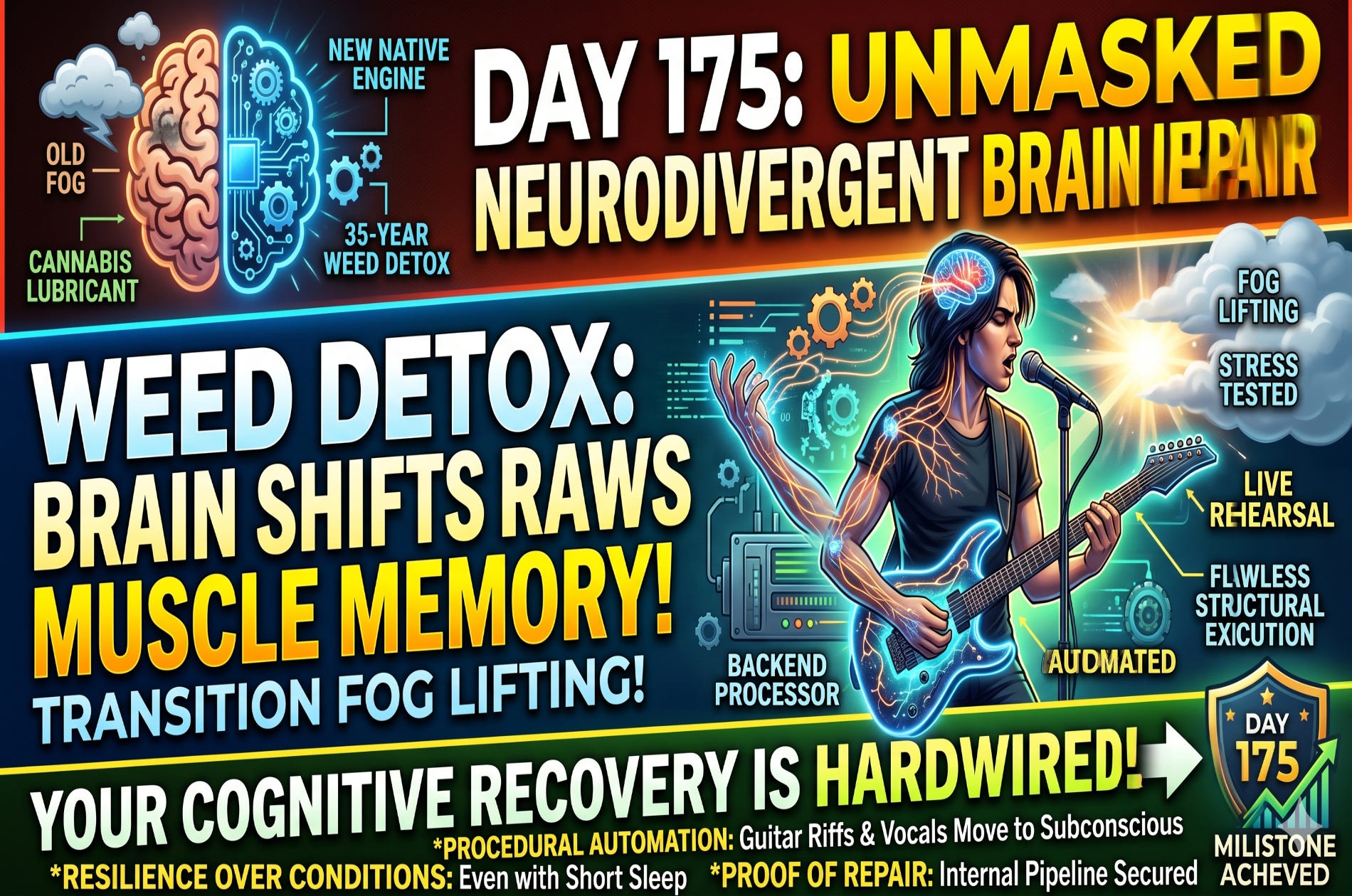 DAY 176: How to unlock deep muscle memory after quitting weed episode artwork