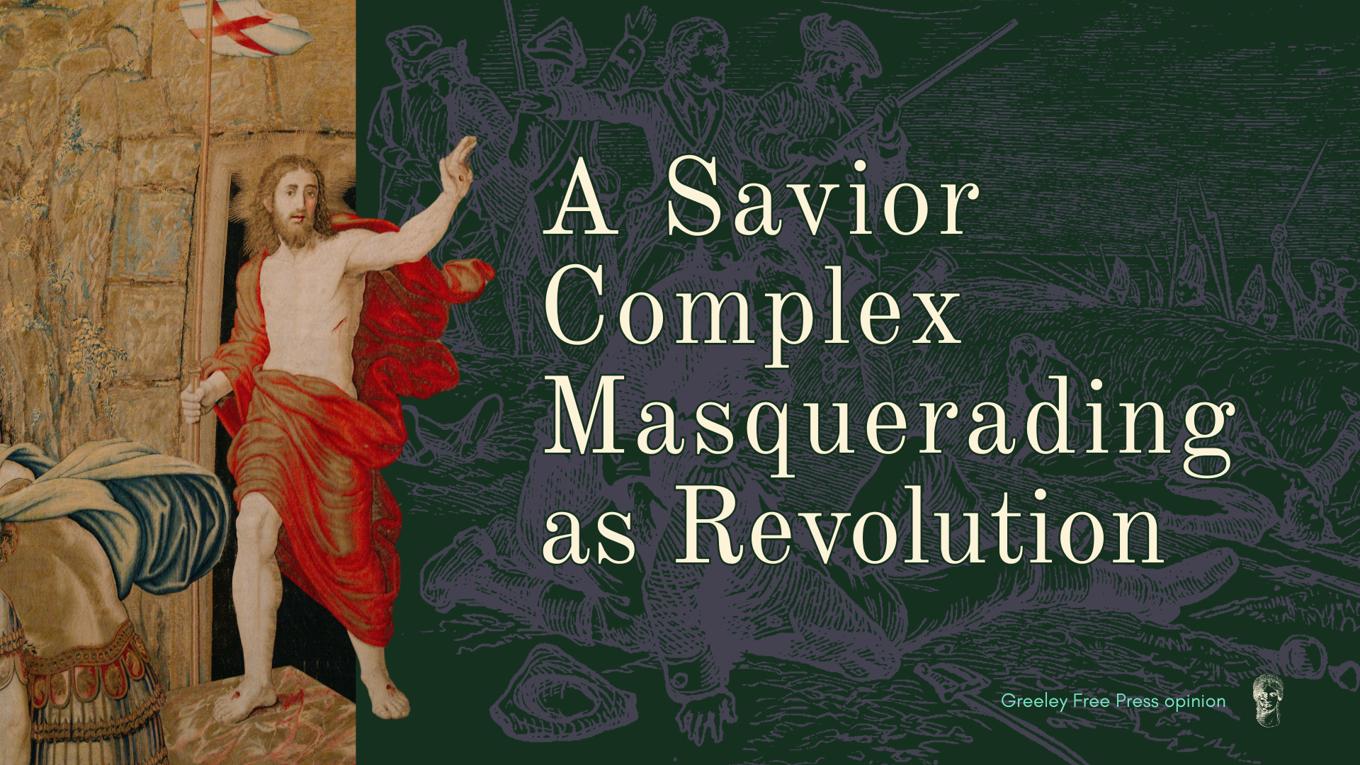 A Savior Complex Masquerading as Revolution episode artwork