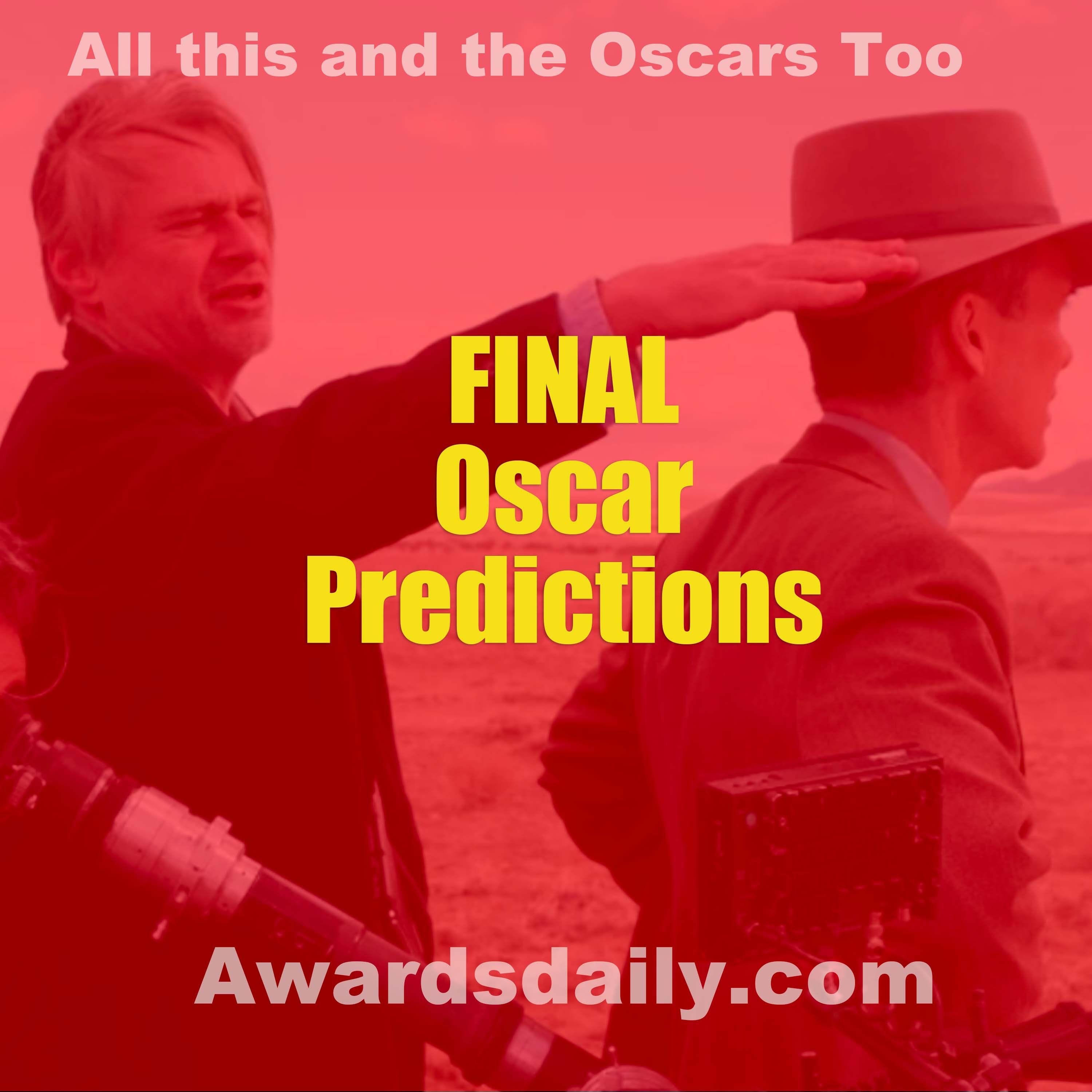 2024 Oscar Predictions With Sasha Stone and Mark Johnson episode artwork