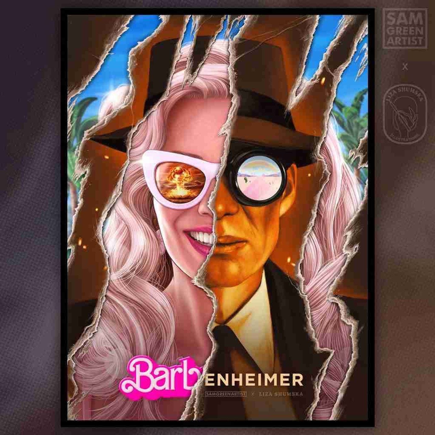 Barbenheimer! Talking Barbie and Oppenheimer episode artwork