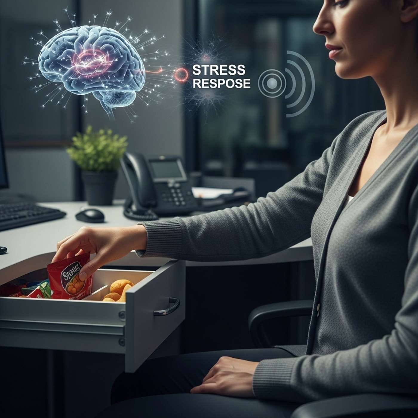3 Brain Hijacks That Send You Reaching for Food 12 Minutes Before You Consciously Feel Stressed, And How to Rewire Each One