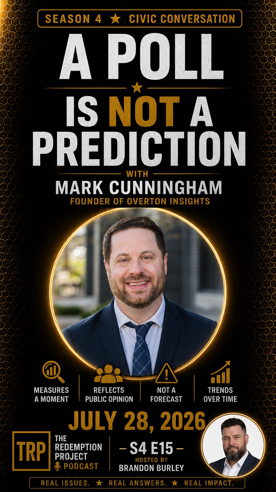 A Poll Is Not a Prediction: Mark Cunningham on Reading the Numbers Without Being Misled episode artwork