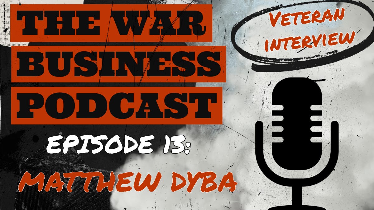 Episode 13: Matthew Dyba - Veteran Interview episode artwork