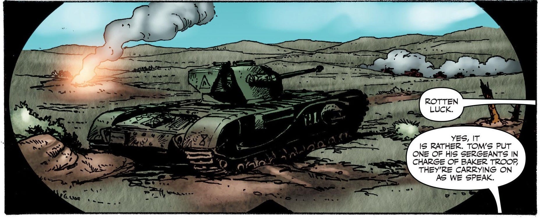 Comics From the Golden Age of Tanks