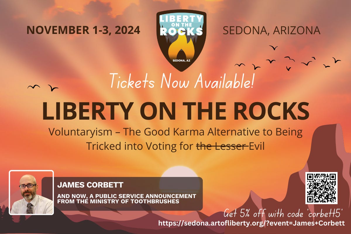 An Announcement From the Ministry of Toothbrushes