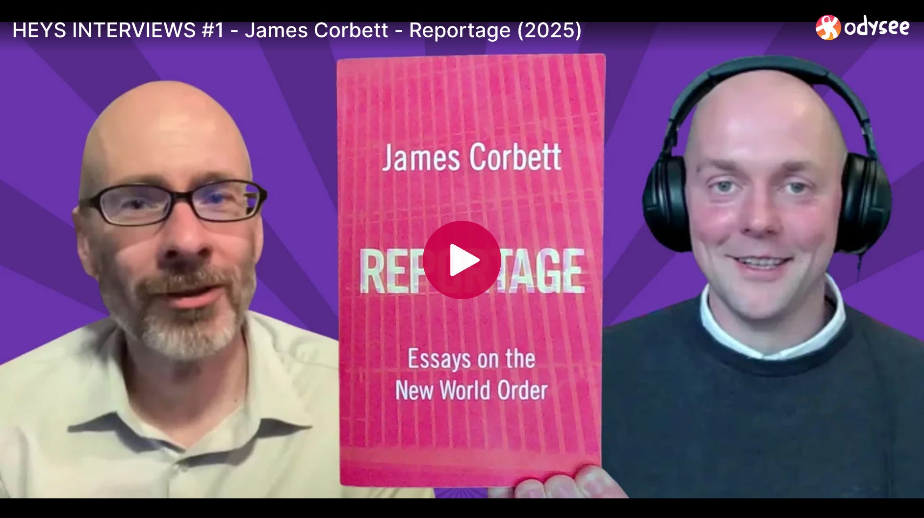 Heys Interviews on REPORTAGE