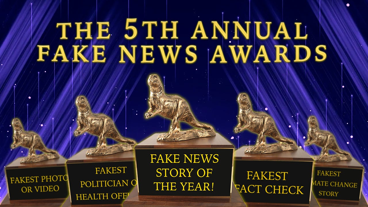 Episode 410 - The 5th Annual Fake News Awards!