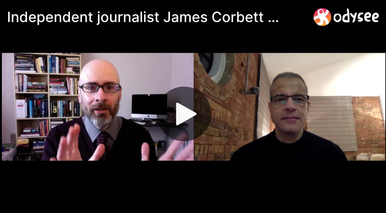 James Corbett on Holding the Line