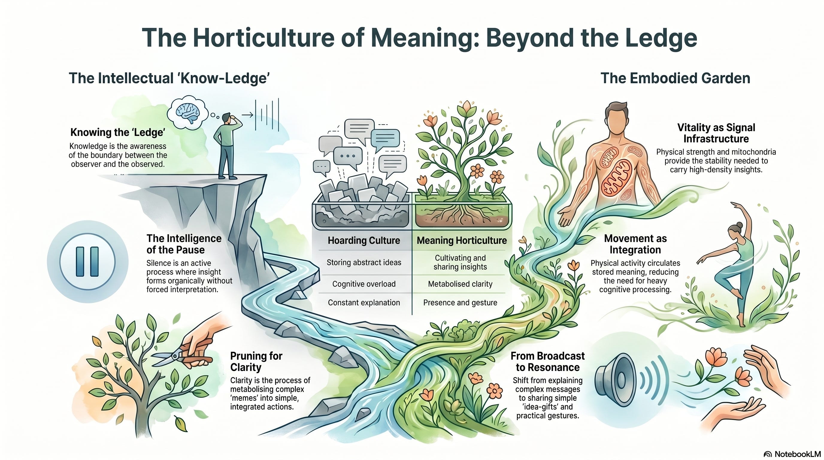 Knowledge as Knowing the Ledge, Horticulture of Meaning, and Living Without Explanation episode artwork