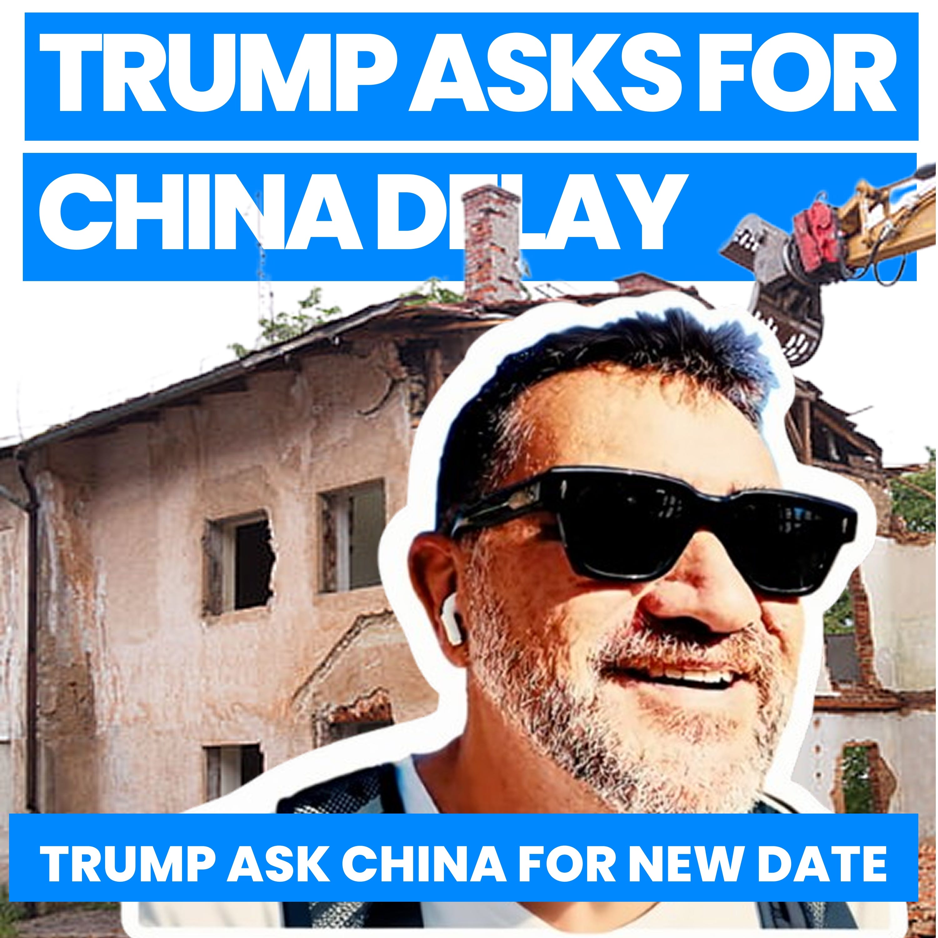 **Trump Requests Postponement of China Summit as Iran War Escalates** episode artwork