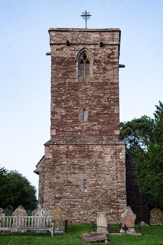 St Devereux (Herefordshire), St Dubricius episode artwork