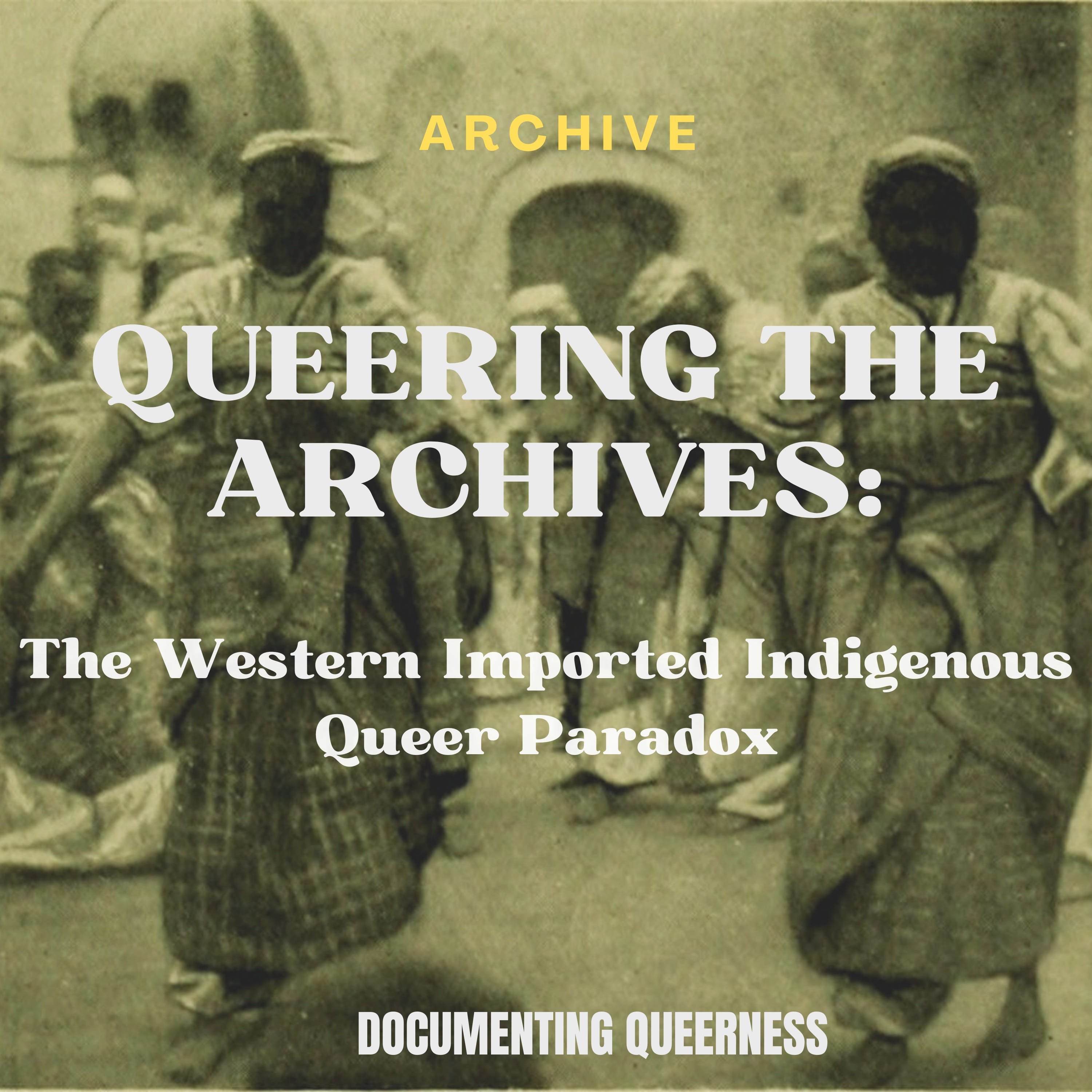 Queering the Archives episode artwork