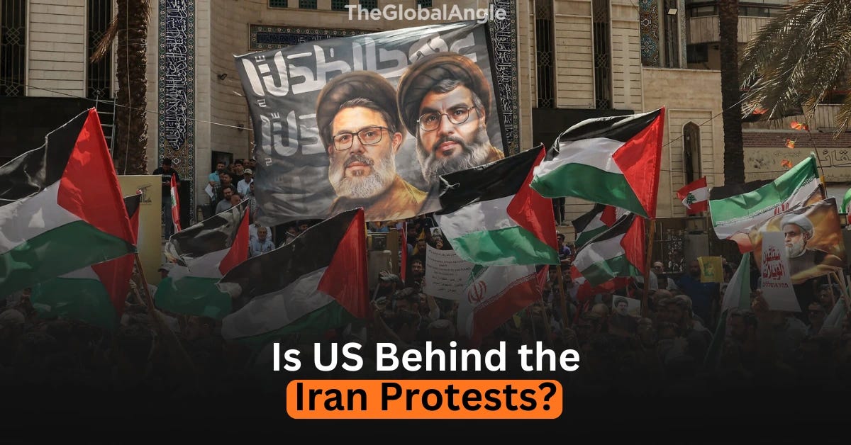 Iran’s Protests Aren’t Organic — They’re Engineered by a US–Israel Regime‑Change Playbook.