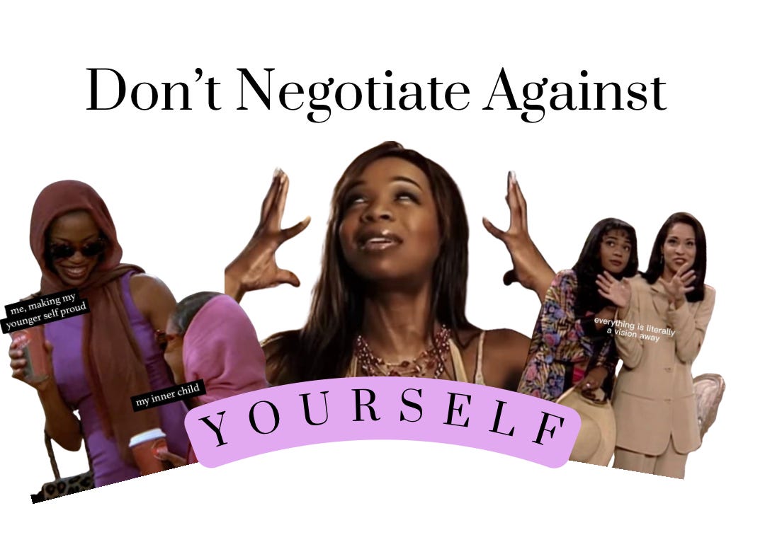 Don’t Negotiate Against Yourself
