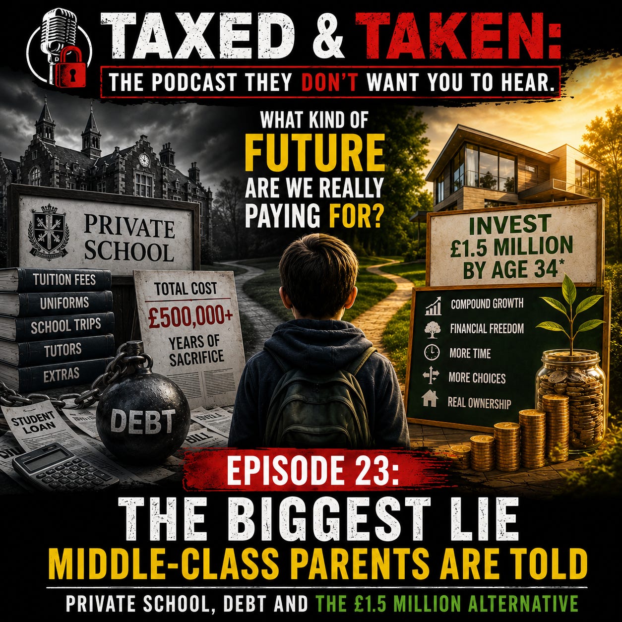 Episode 23: The Biggest Lie Middle-Class Parents Are Told episode artwork