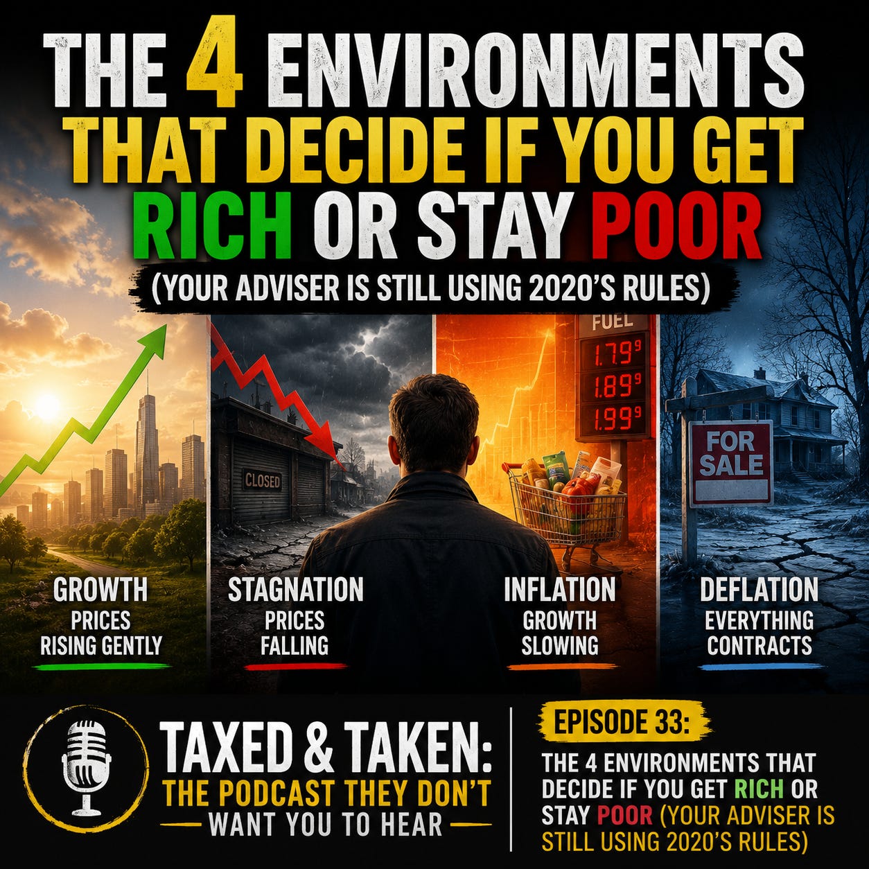 Episode 33: The 4 Environments That Decide If You Get Rich or Stay Poor episode artwork