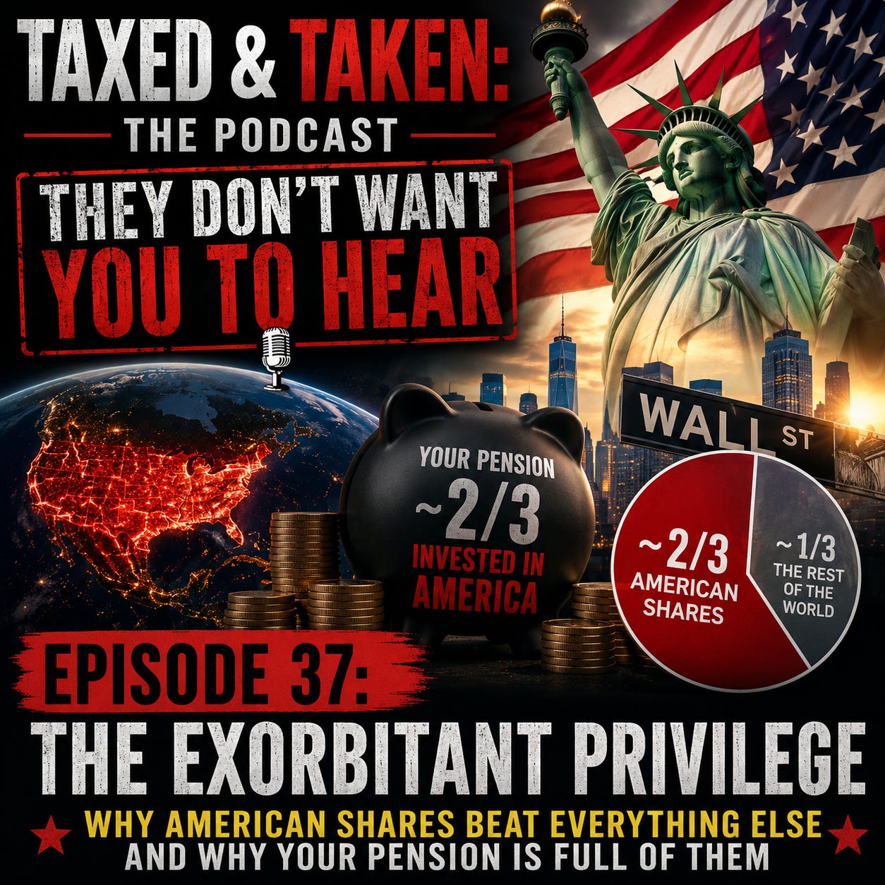 Episode 37: The Exorbitant Privilege — Part 1: Why American Shares Beat Everything Else episode artwork