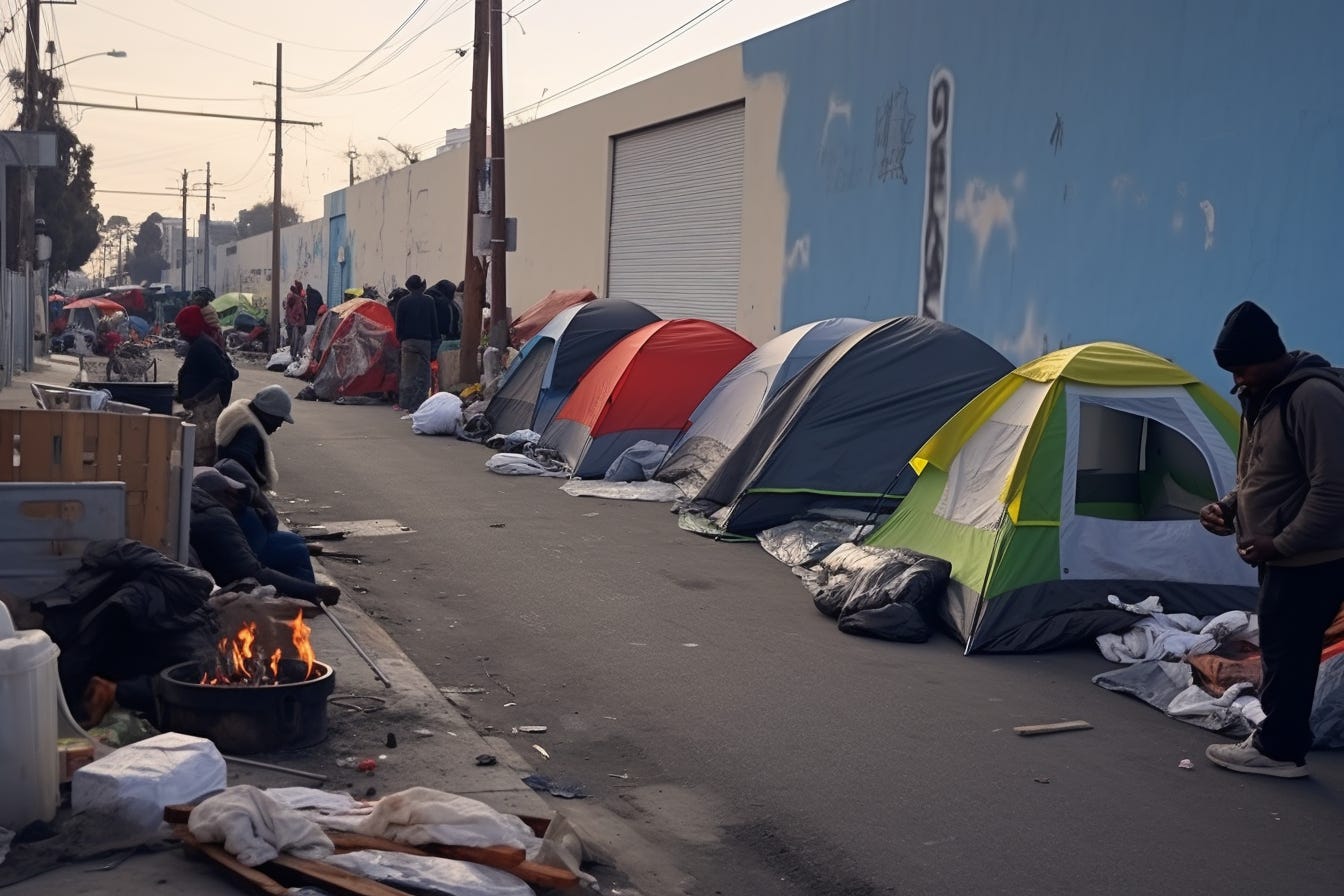 From Palm Springs to Skid Row: A Tale of Two Californias