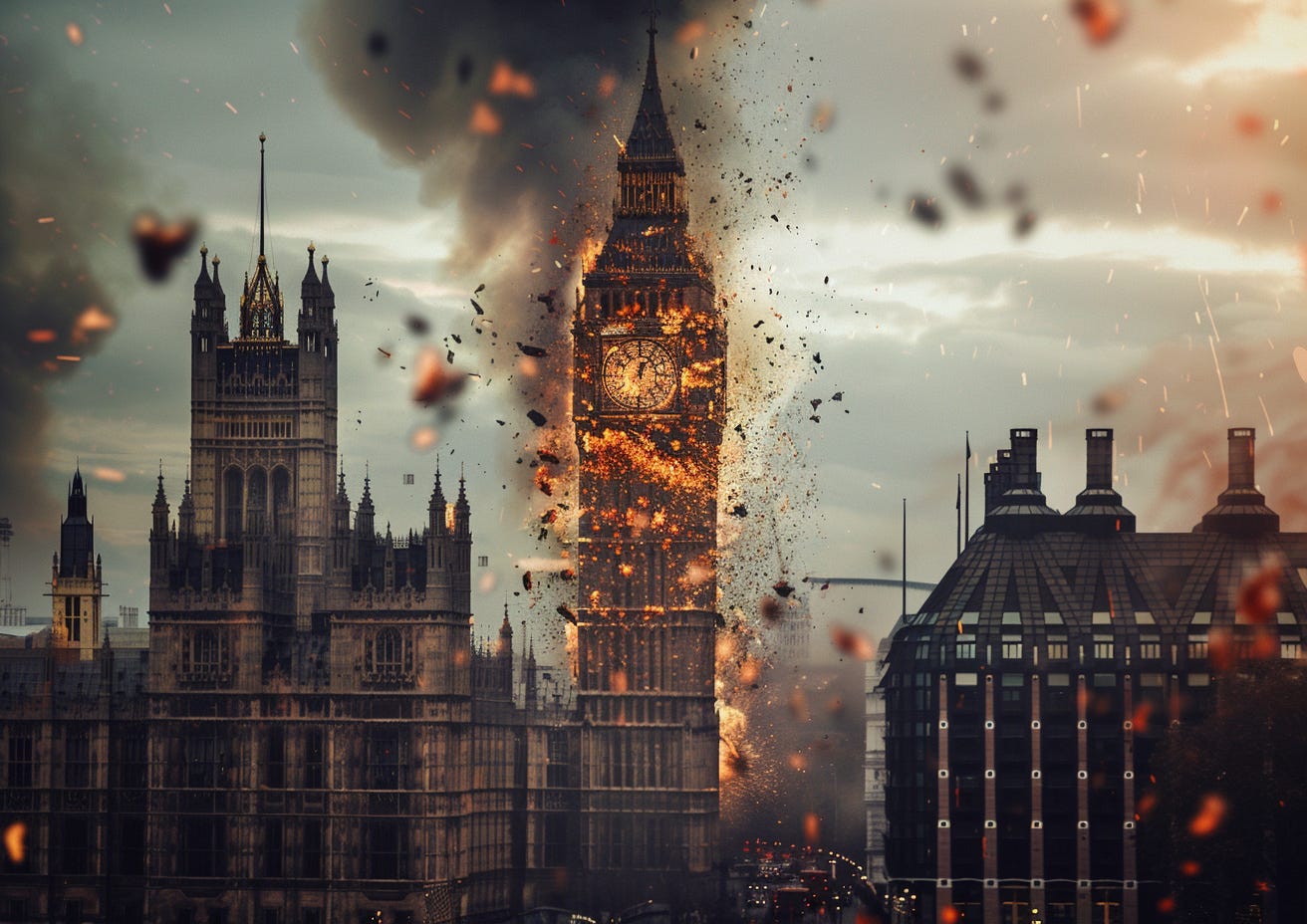 The British Pound: Big Falls Coming?