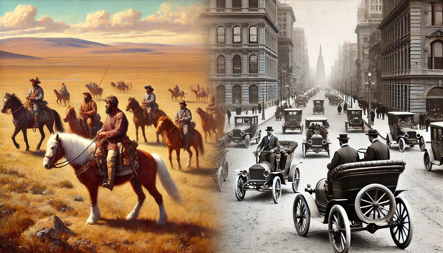 The rise and fall of the horse, how it relates to gold and a question