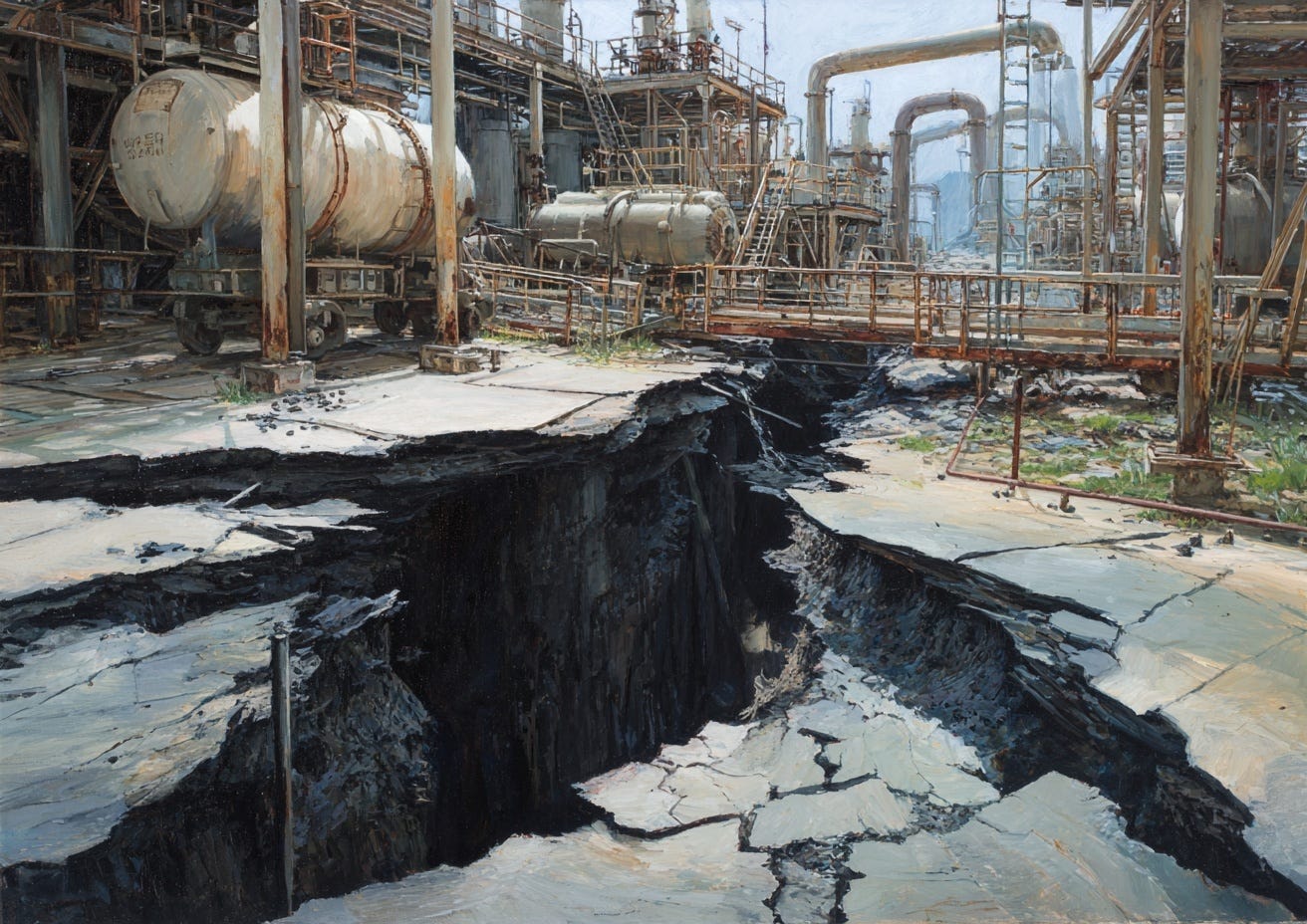 Oil Broke the System