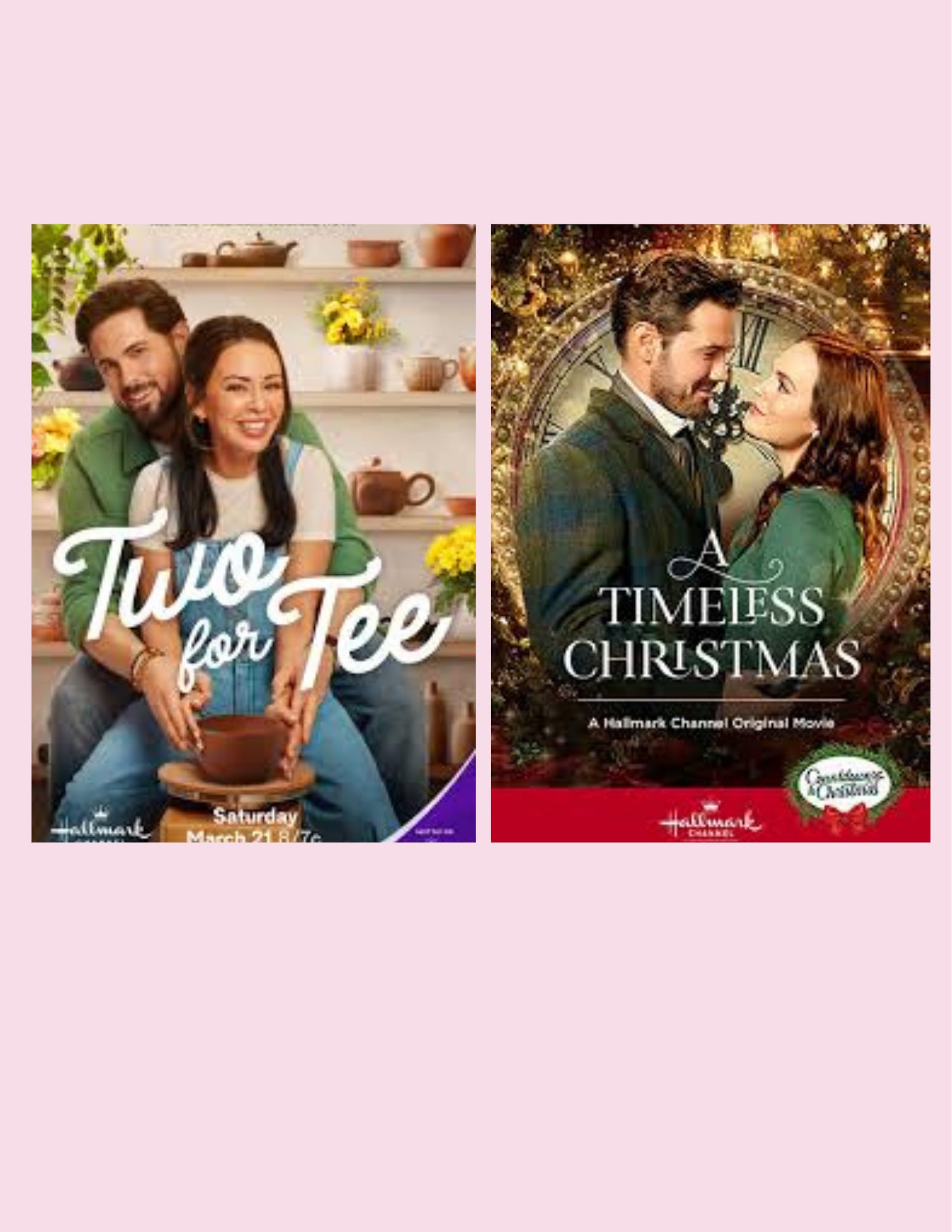 Hallmark Premiere + Countdown to Christmas Pick: Two for Tee & A Timeless Christmas