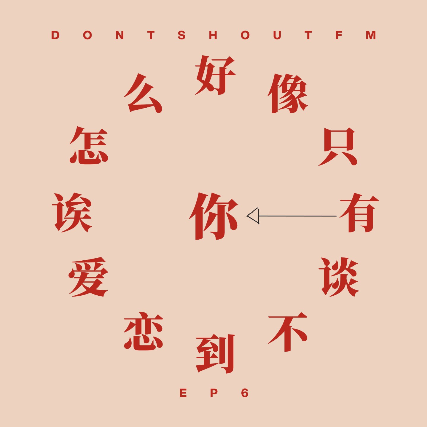 6 怎么好像只有你谈不到恋爱诶^_^? episode artwork