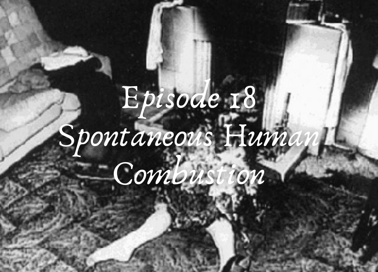 18 - Spontaneous Human Combustion episode artwork