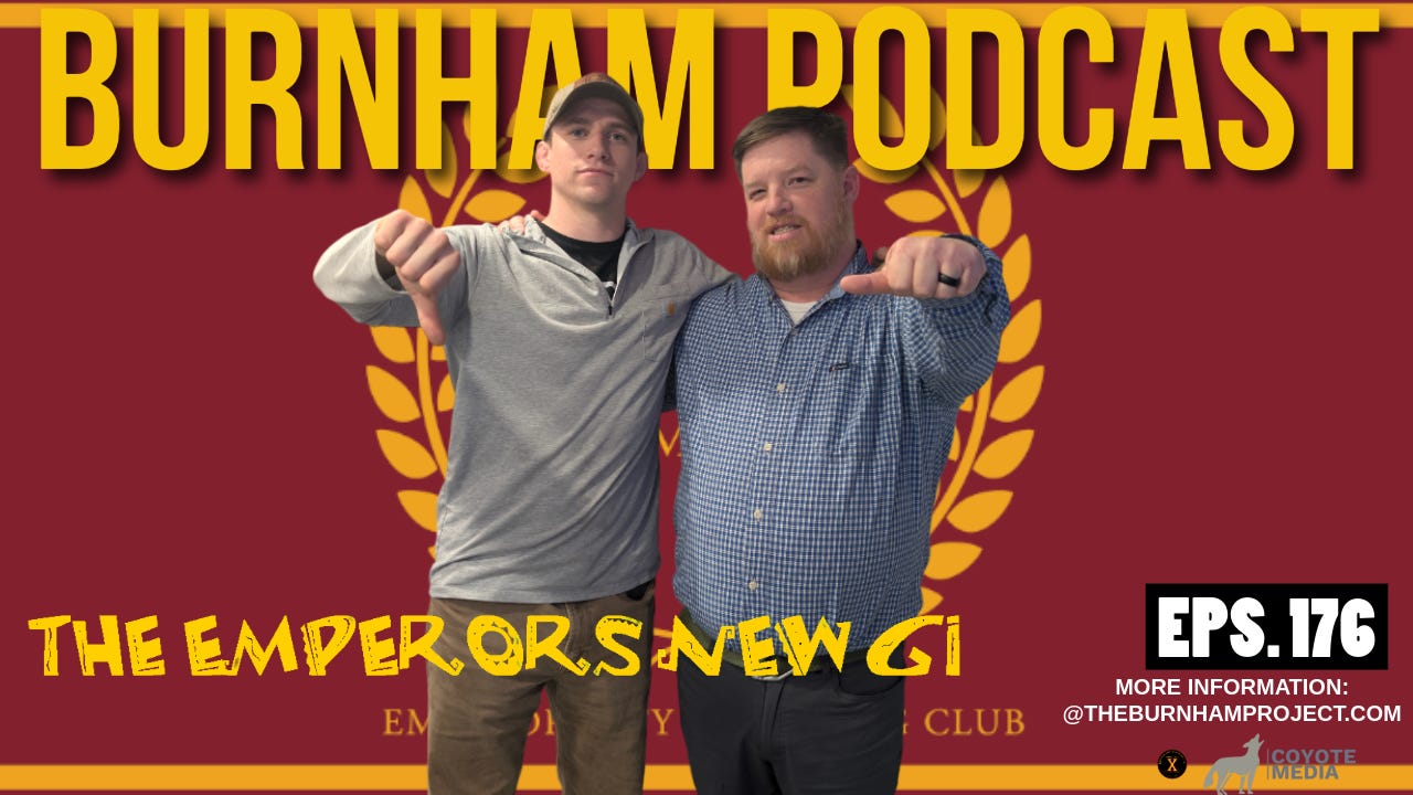 Burnham Podcast #176: The Emperor's New Gi - with PJ Broome episode artwork