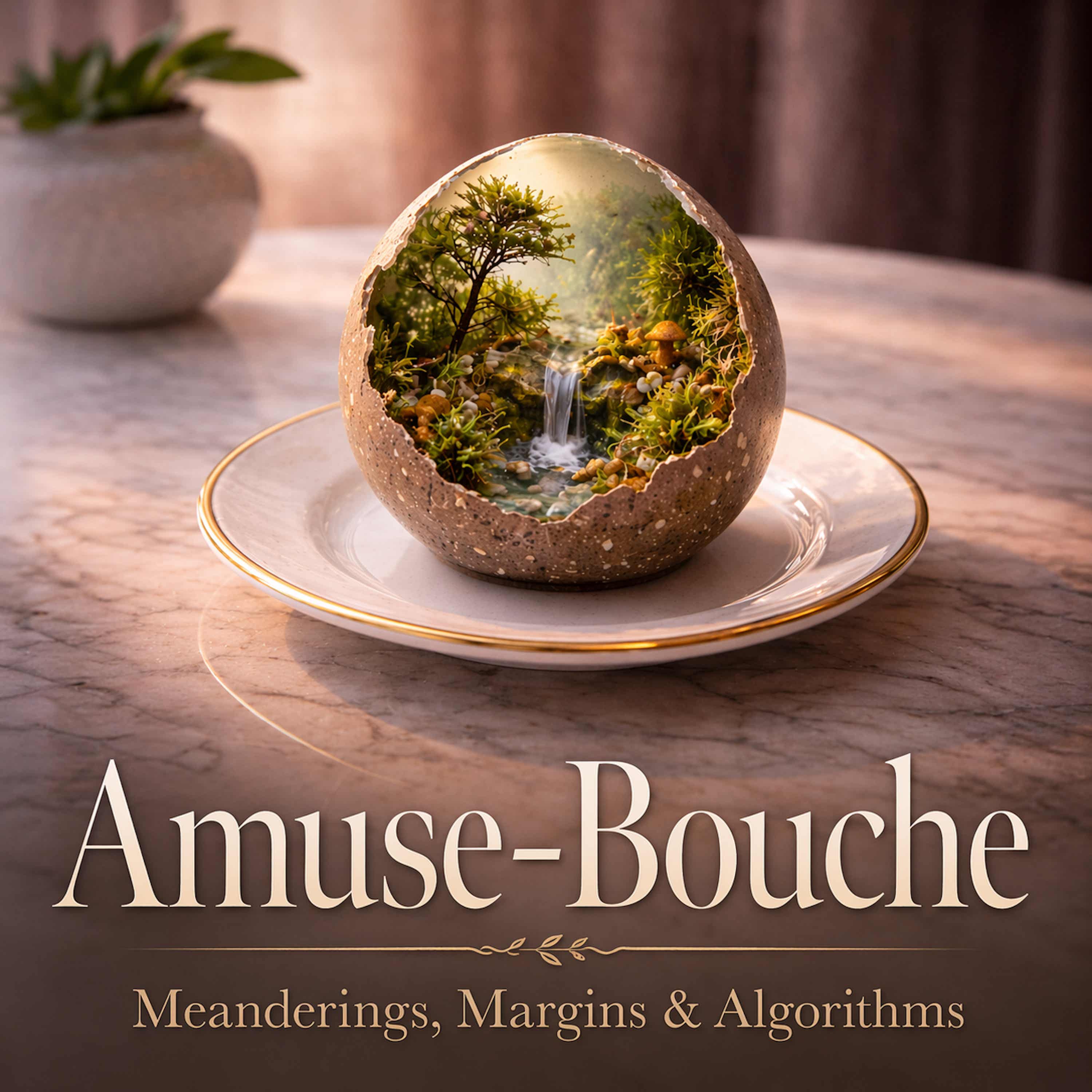 Amuse-Bouche: Meanderings, Margins & Algorithms - The PodCast