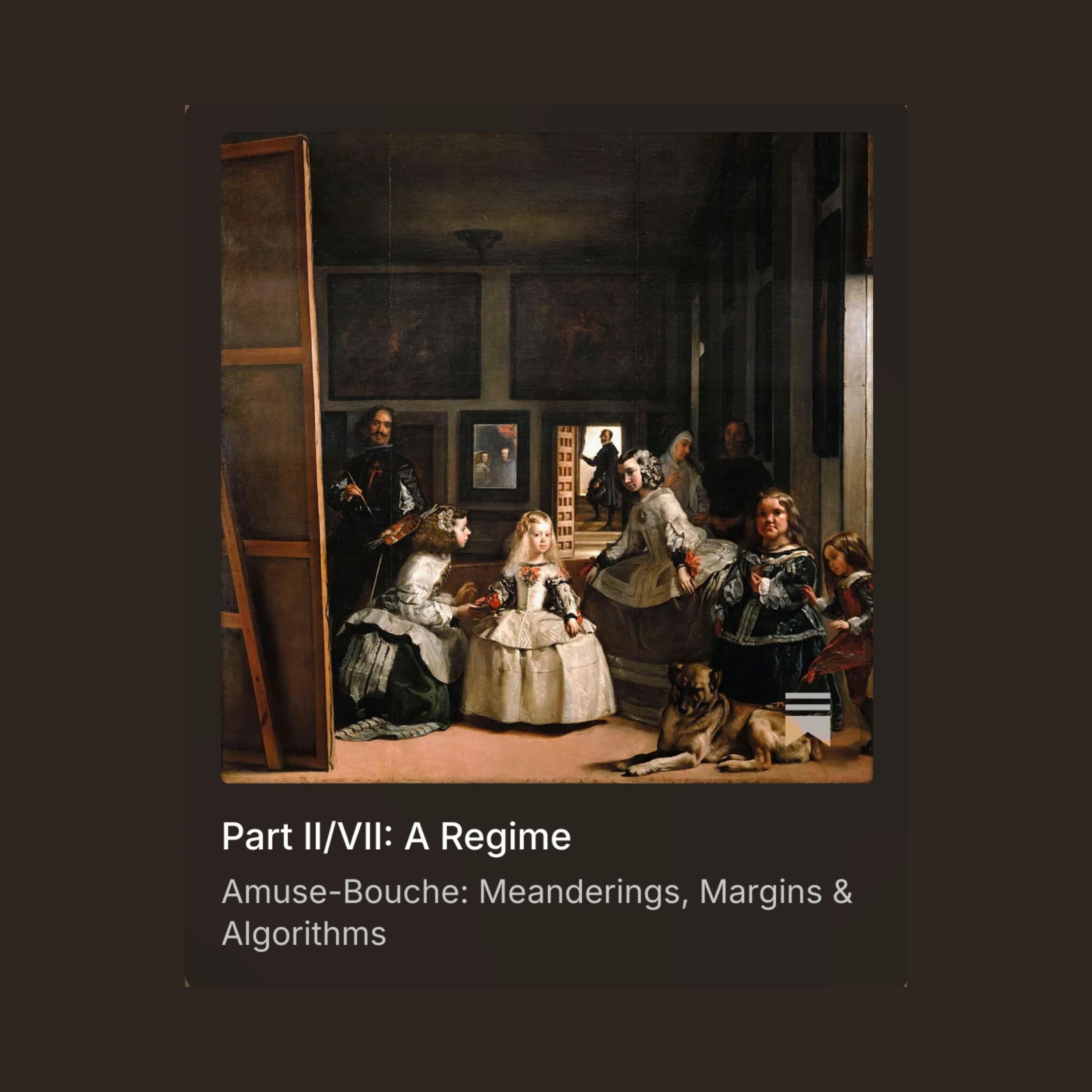 Part II/VII: A Regime episode artwork
