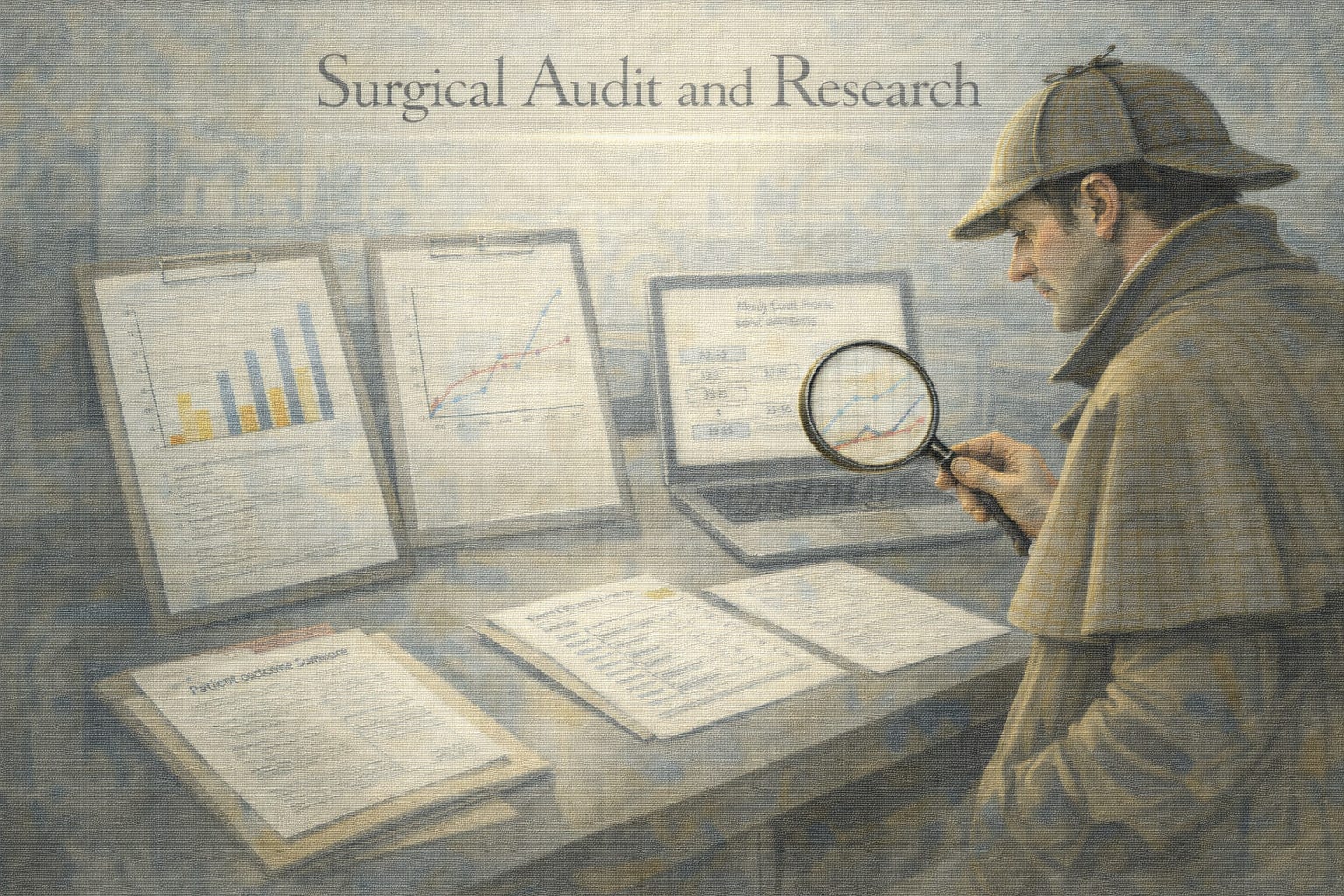 Baily & Love 13: Surgical Audit and Research episode artwork