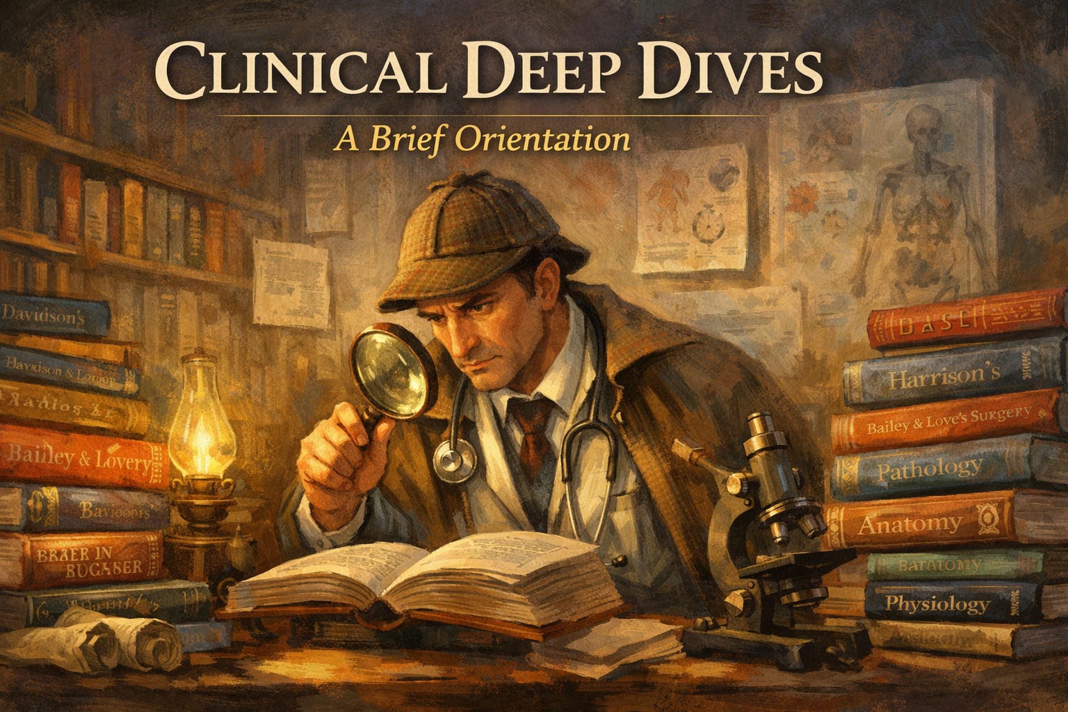 Clinical Deep Dives — A Brief Orientation