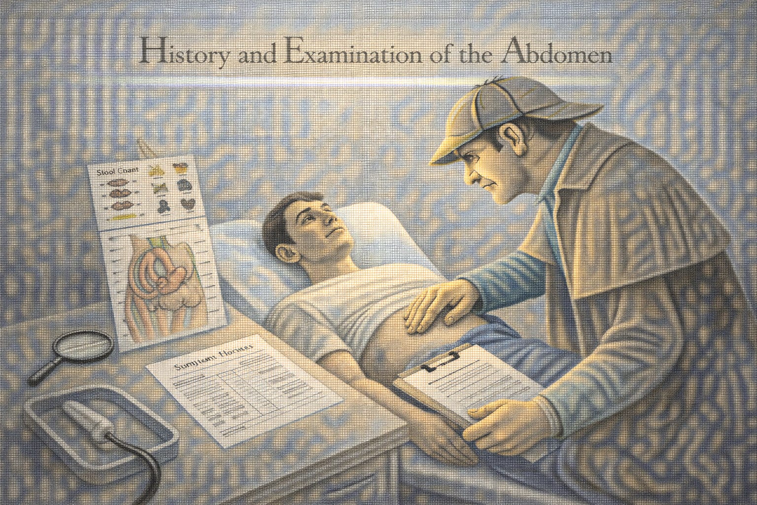 Baily & Love 63: History and Examination of the Abdomen episode artwork