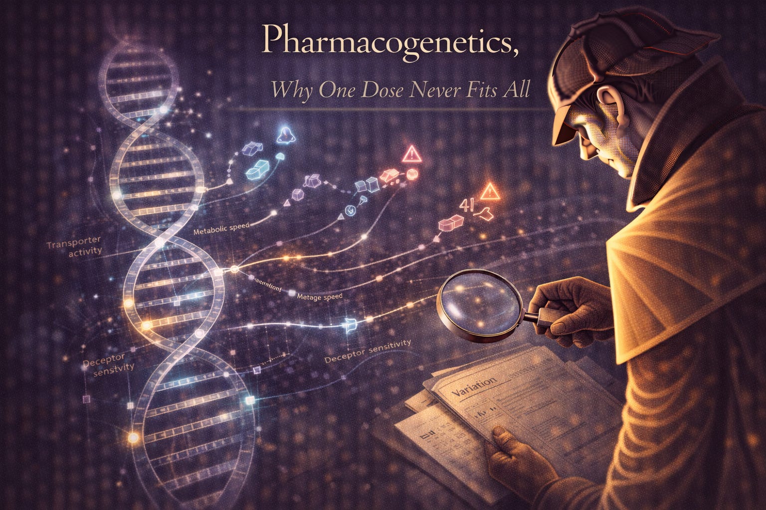 Pharma 07: Pharmacogenetics — Why One Dose Never Fits All