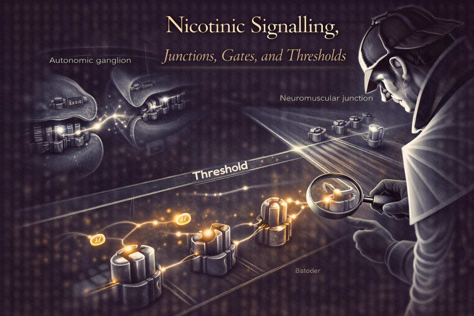 Pharma 11: Nicotinic Signalling - Junctions, Gates, and Thresholds