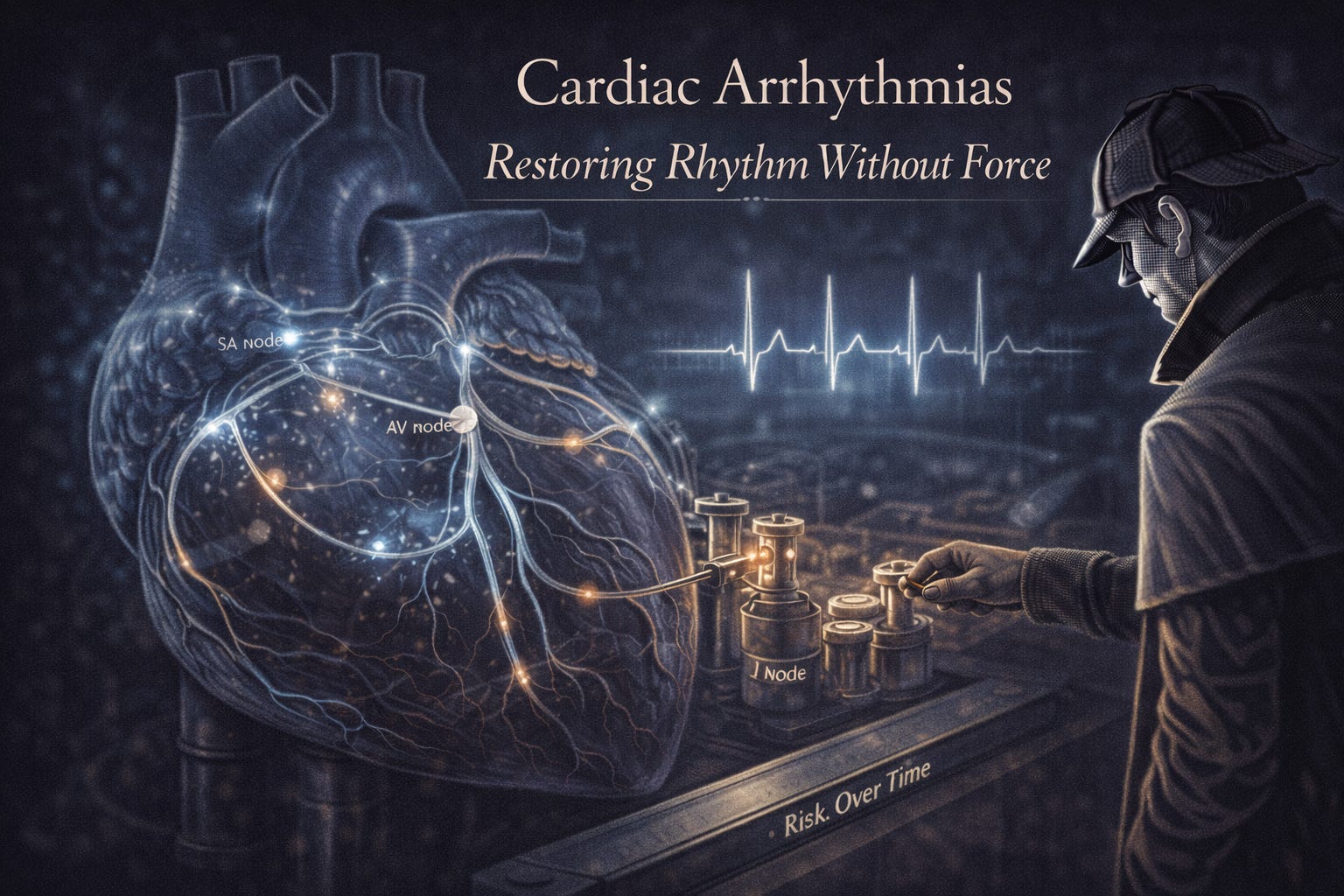 Pharma 30: Cardiac Arrhythmias - Restoring Rhythm Without Force episode artwork