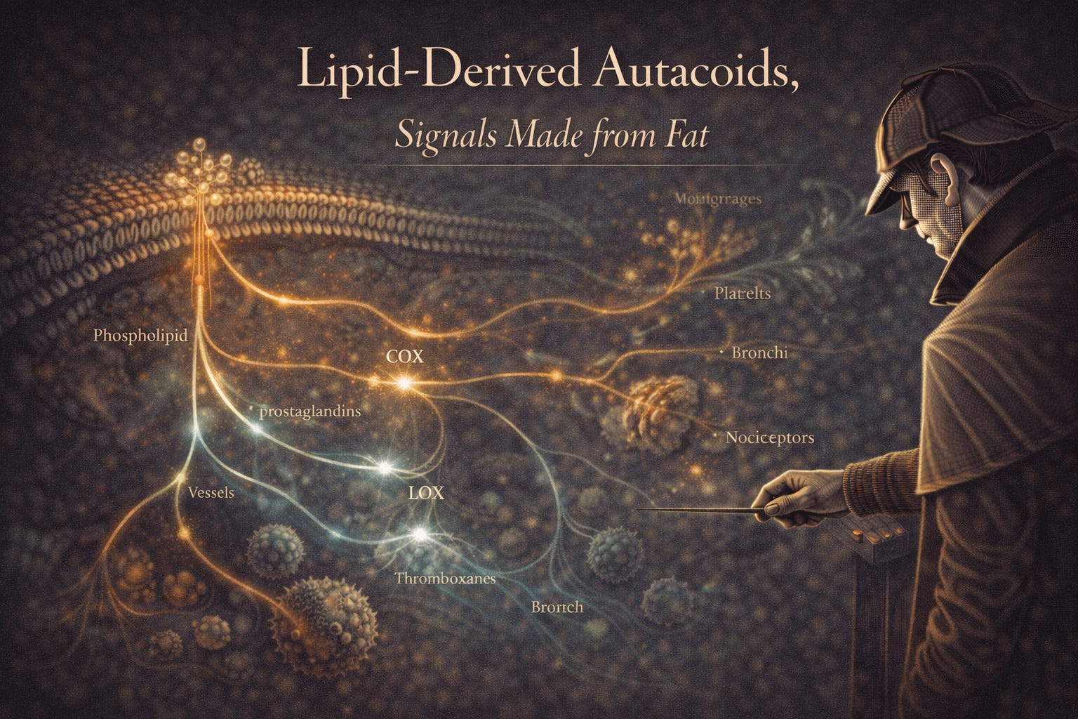 Pharma 37: Lipid-Derived Autacoids - Signals Made from Fat episode artwork