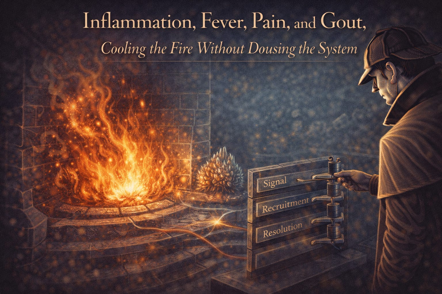Pharma 38: Inflammation, Fever, Pain, and Gout - Cooling the Fire Without Dousing the System