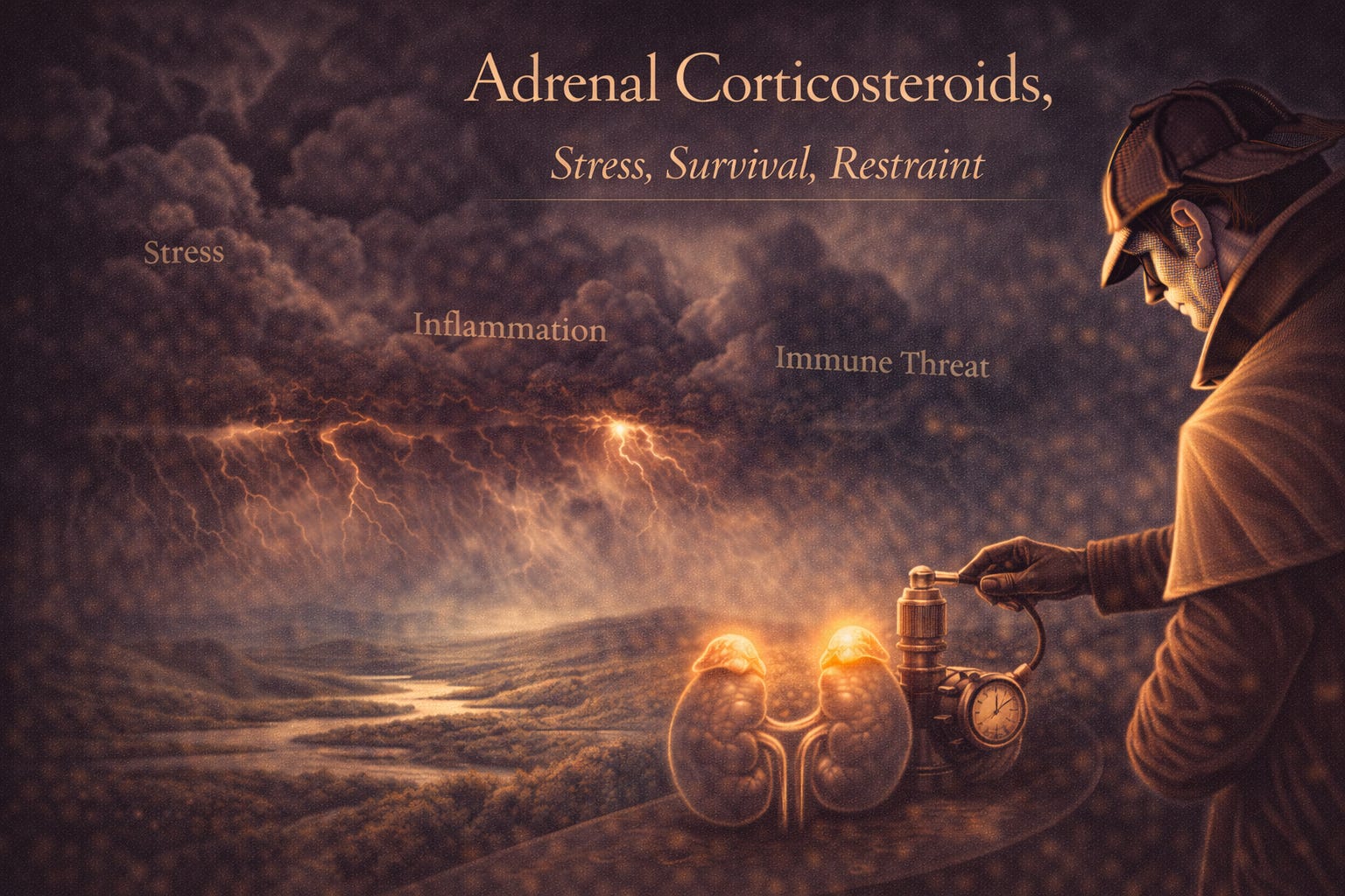 Pharma 46: Adrenal Corticosteroids - Stress, Survival, Restraint episode artwork