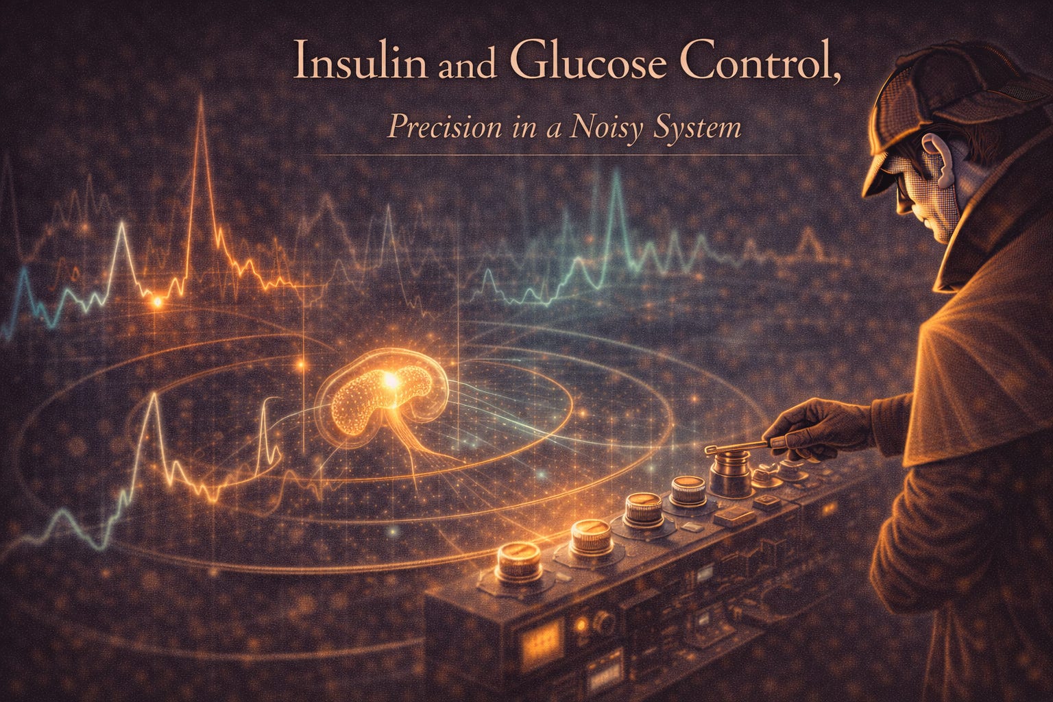Pharma 47: Insulin and Glucose Control - Precision in a Noisy System