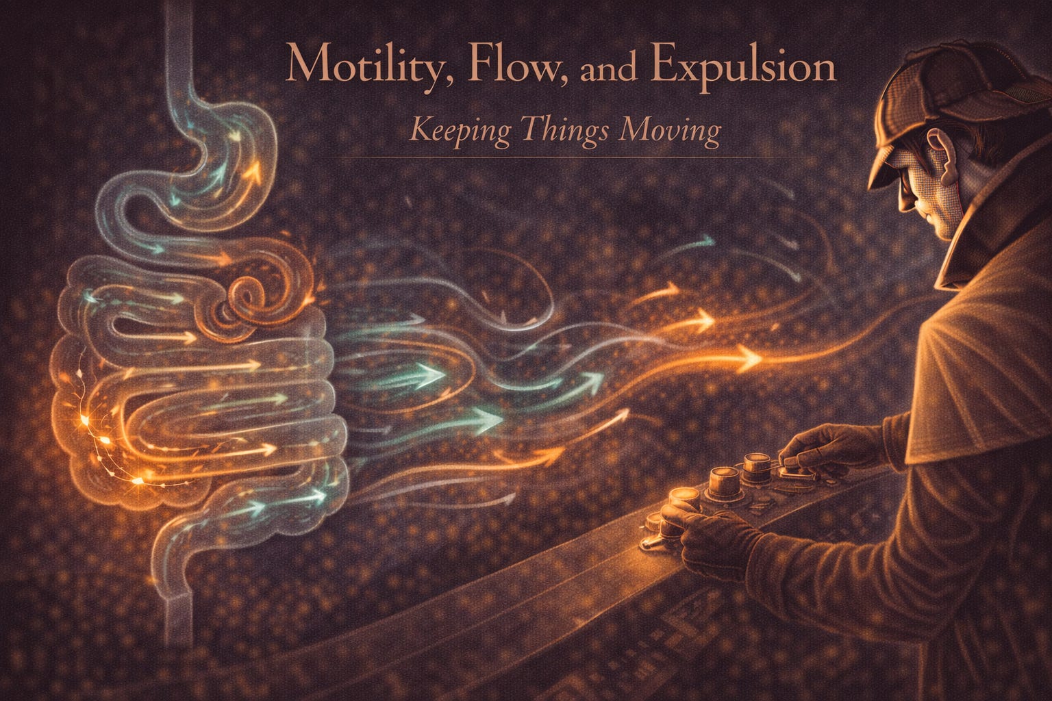 Pharma 50: Motility, Flow, and Expulsion - Keeping Things Moving