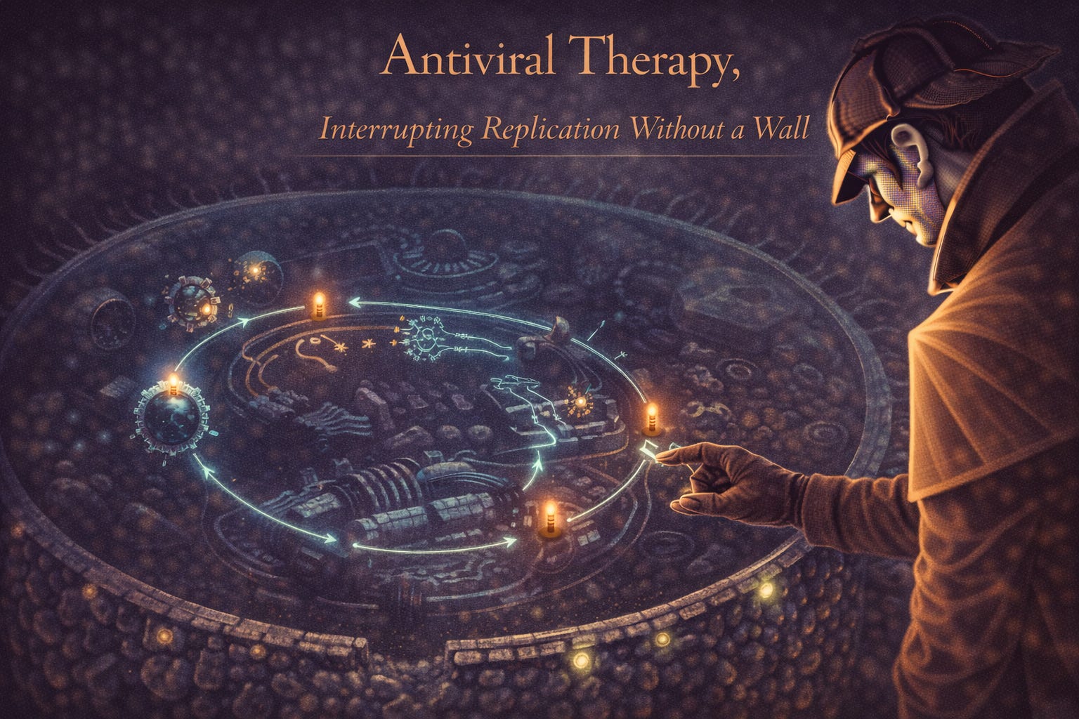 Pharma 62: Antiviral Therapy - Interrupting Replication Without a Wall