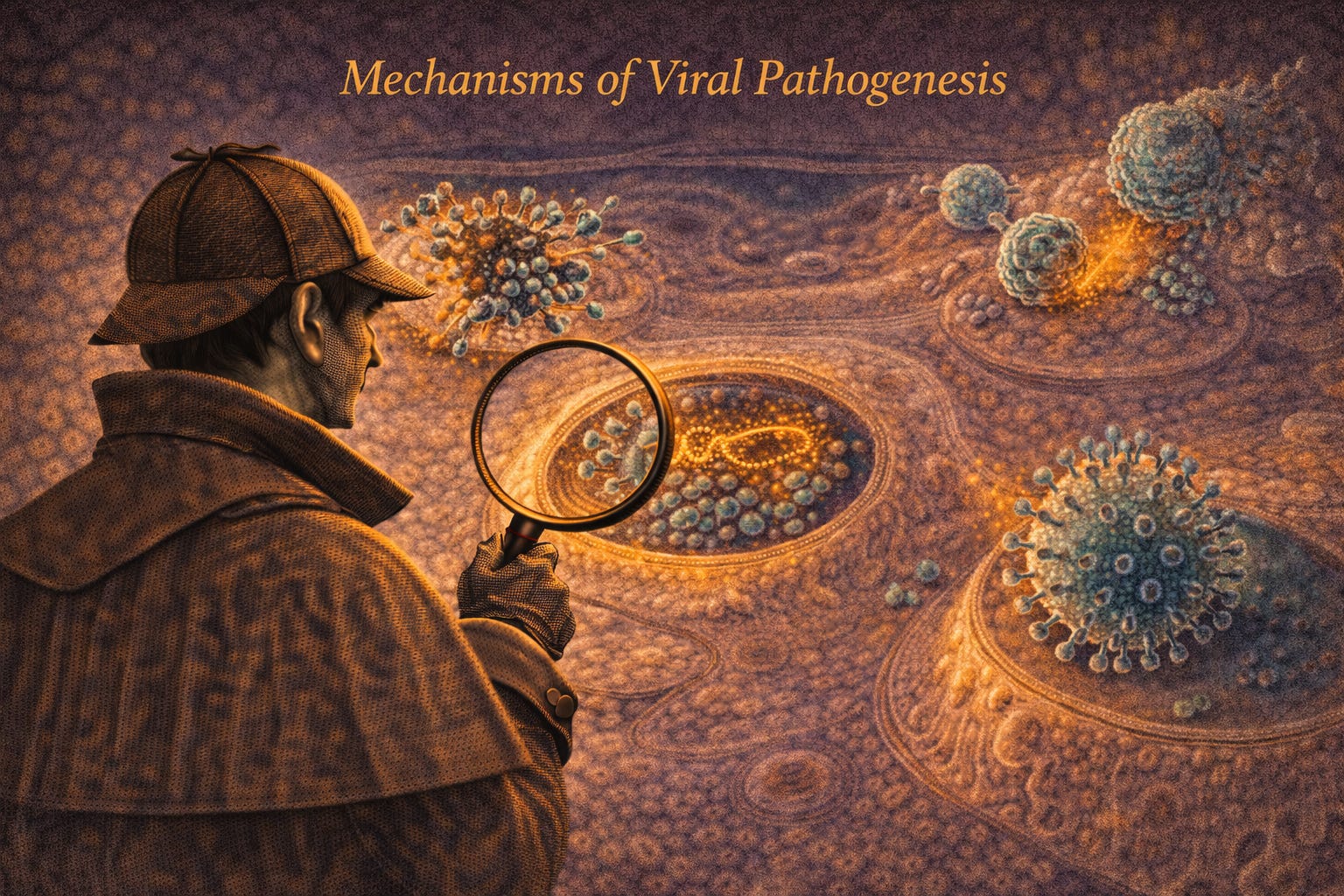 Micro 37 – Mechanisms of Viral Pathogenesis episode artwork