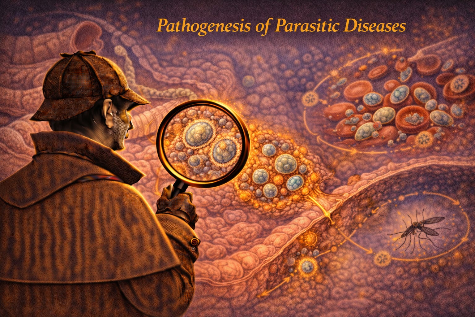 Micro 68: Pathogenesis of Parasitic Diseases episode artwork