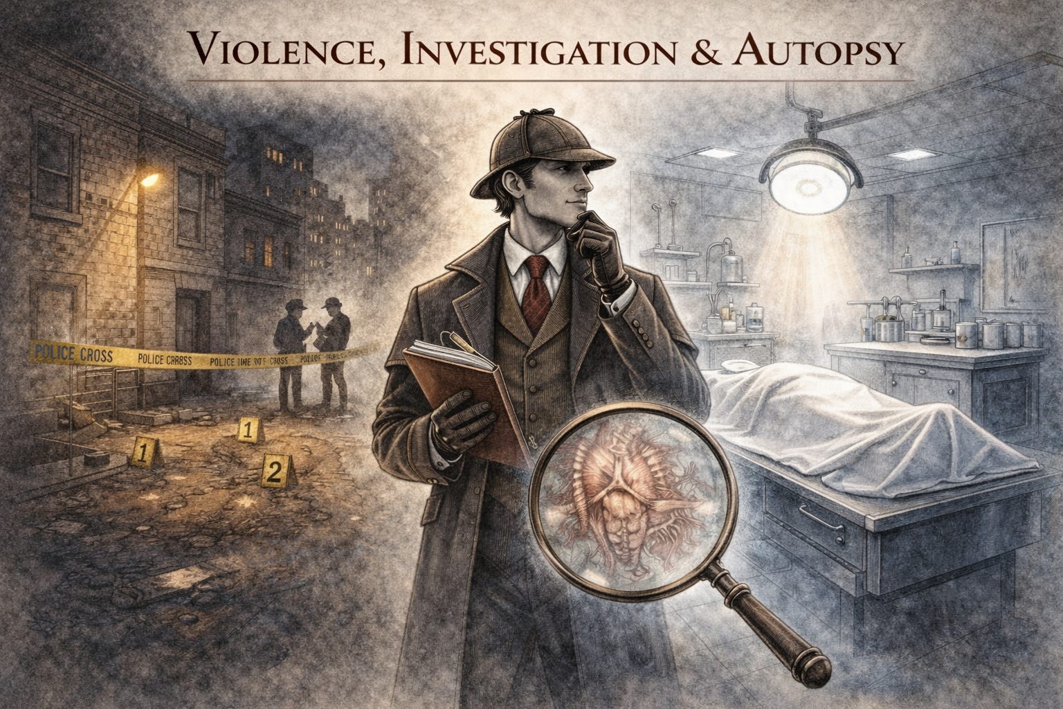 FSM 4: Violence in Society, Medicolegal Investigation of Death and the Autopsy episode artwork